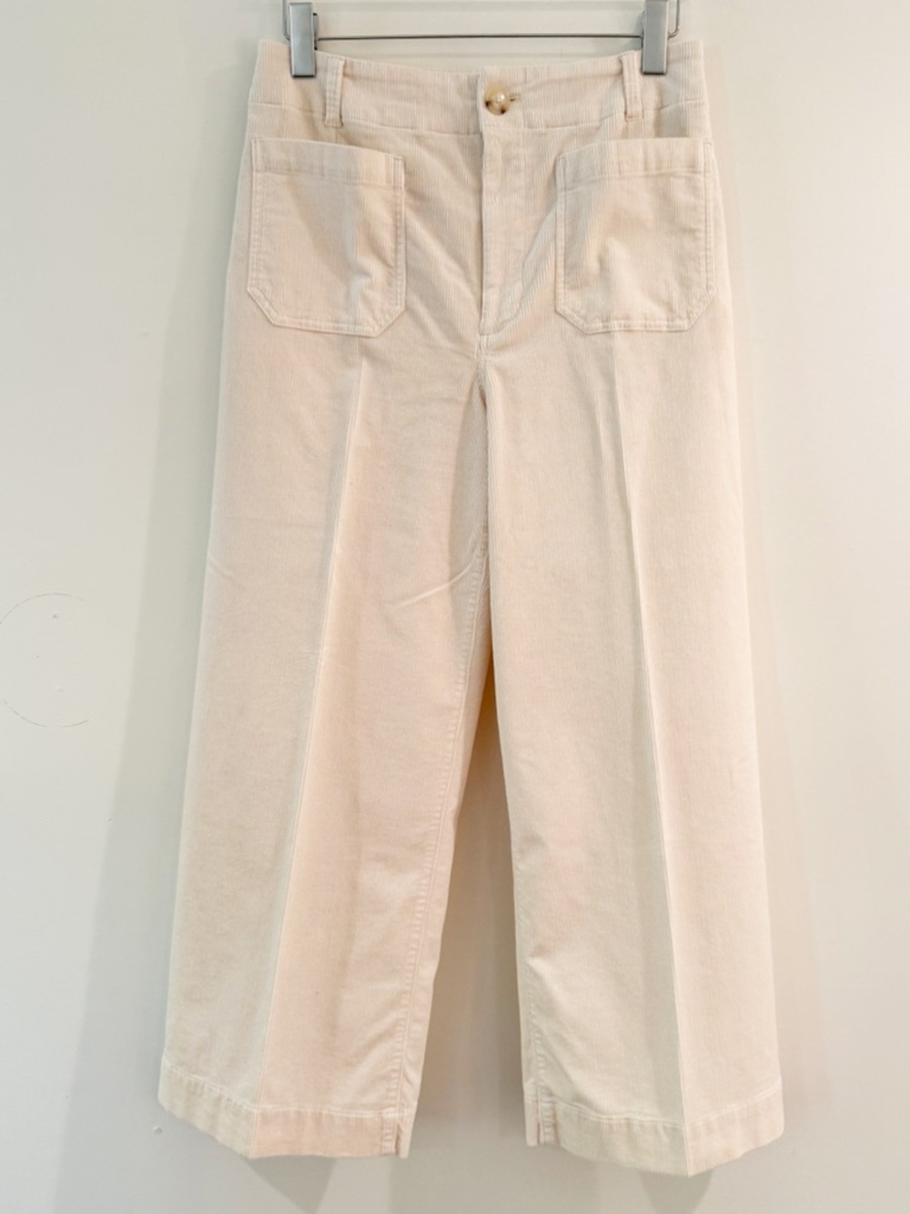 Maeve By Anthropologie The Colette Corduroy Crop Wide-Leg Pants - Picture 10 of 10